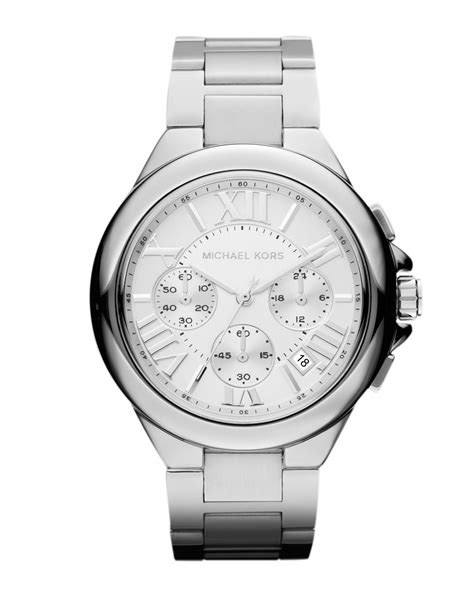 silver mens michael kors watch|Michael Kors Watch silver women's.